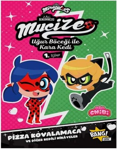 Mucize Uğur Böceği İle Karakedi Chibi 1. Kitap