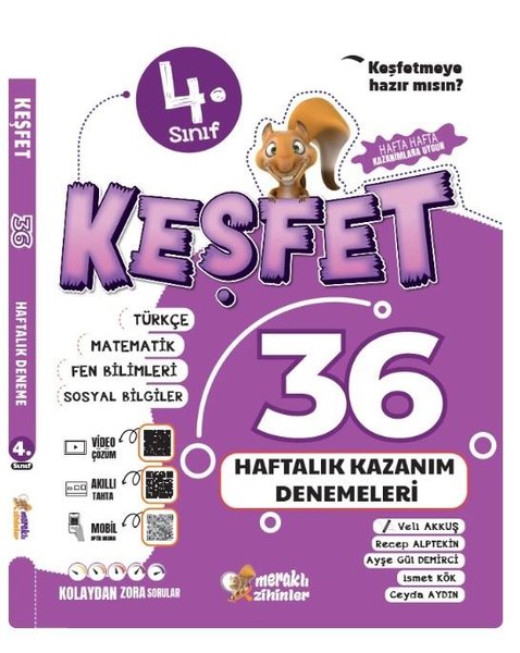 4. Sınıf 36 Haftalık Kazanım Denemeleri