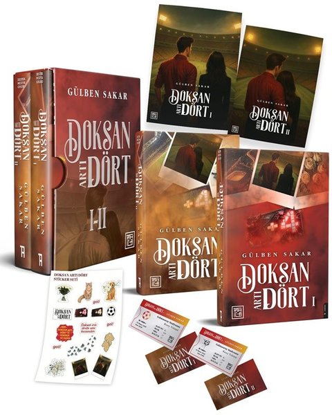 Doksan Artı Dört Seti - 2 Kitap Takım - Kutulu