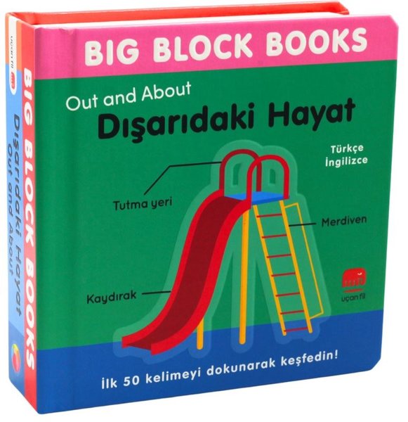 Dışarıdaki Hayat (Out and About) Big Block Books Türkçe - İngilizce