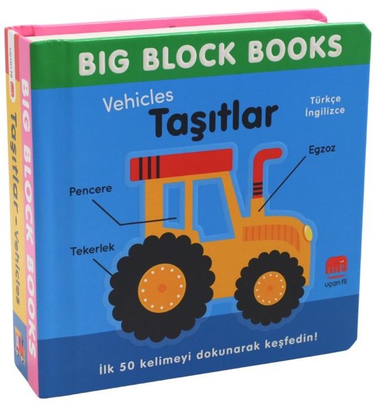 Taşıtlar (Vehicles) Big Block Books Türkçe - İngilizce