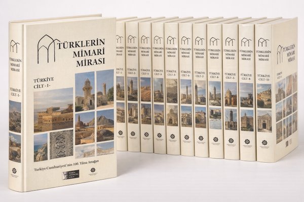 Türklerin Mimari Mirası Türkiye Seti - 11 Kitap Takım