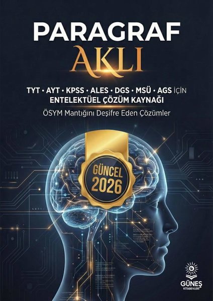 Paragraf Aklı TYT AYT KPSS ALES DGS MSÜ AGS İçin Entelektüel Çözüm Kaynağı