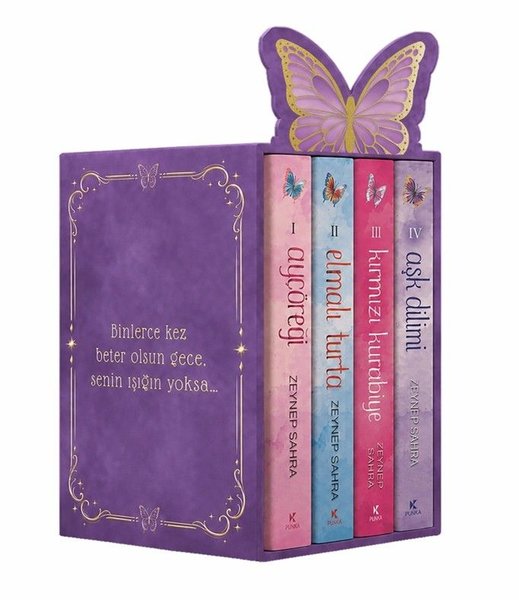 İlk Aşk Serisi Kenar Boyamalı Kutulu Set
