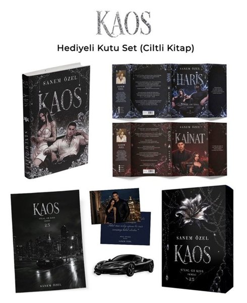 Kaos - Steal or Kiss Serisi Seti - 3 Kitap Takım - Kutulu