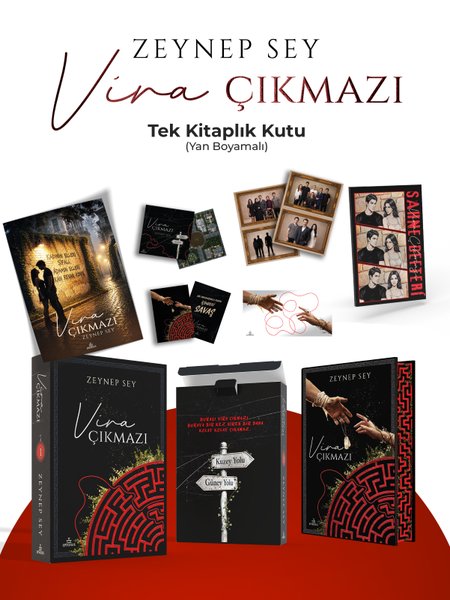 Vira Çıkmazı 1-Tek Kitaplık Kutu Yan Boyamalı