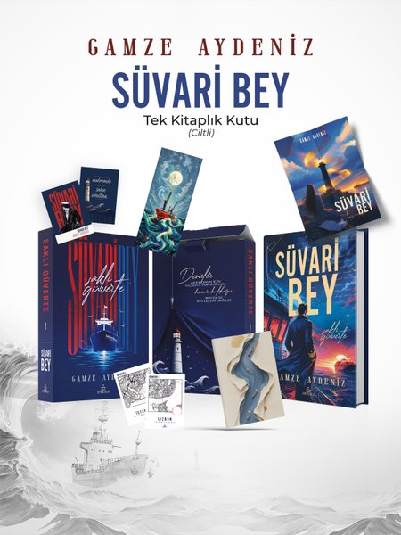 Süvari Bey Cilt 1 - Saklı Güverte - Tek Kitaplık Kutu