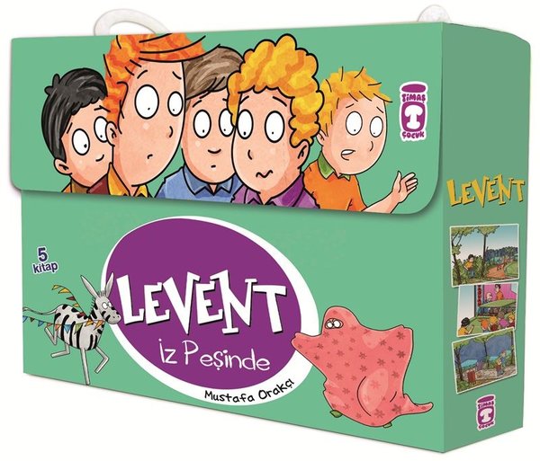 Levent İz Peşinde - 5 Kitap Takım - Timaş Çocuk - Image 1