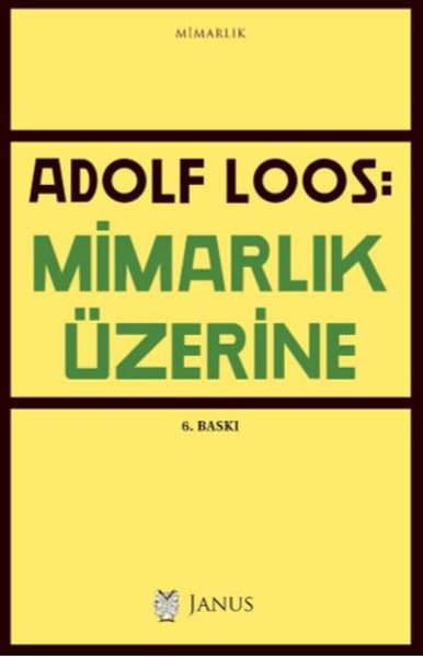 Mimarlık Üzerine - Janus Yayıncılık - Image 1
