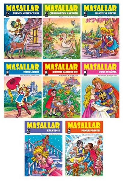 Masallar - 8 Kitap Takım - Bilgi Yayınevi - Image 1