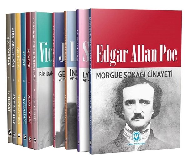 Dünya Edebiyatından Seçme Öyküler-8 Kitap Takım - Cem Yayınevi - Image 1
