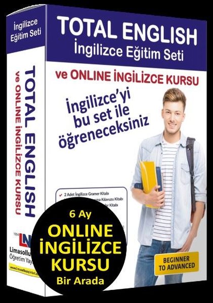 Total English İngilizce Seti - Limasollu Naci Öğretim Yay. - Image 1