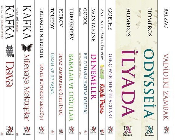 Dünya Klasikleri Seti - 16 Kitap Takım - Panama Yayıncılık - Image 1