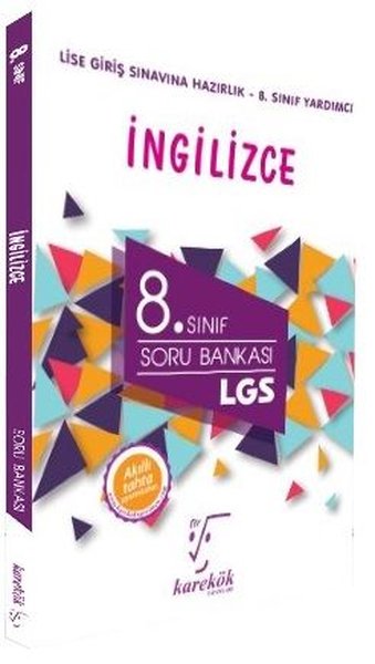 8.Sınıf LGS İngilizce Soru Bankası - Karekök Eğitim Yayınları - Image 1