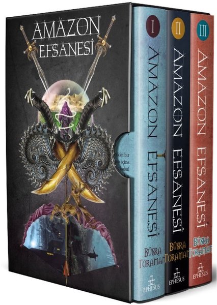 Amazon Efsanesi Seti - 3 Kitap Takım - Ephesus Yayınları - Image 1