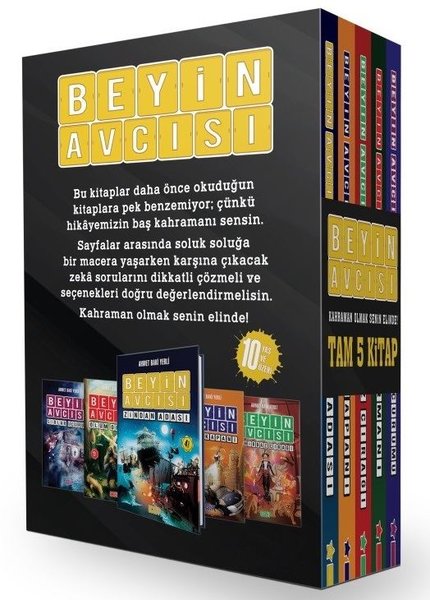 Beyin Avcısı Seti - Kutulu - 5 Kitap Takım - Acayip - Image 1