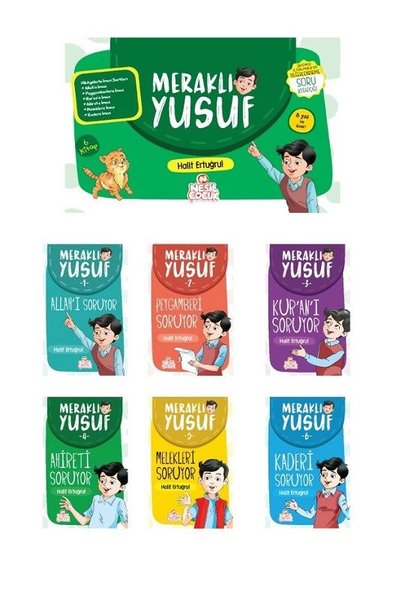 Meraklı Yusuf Seti - Hikayelerle İman Şartları - 6 Kitap Takım - Nesil Çocuk Yayınları - Image 1