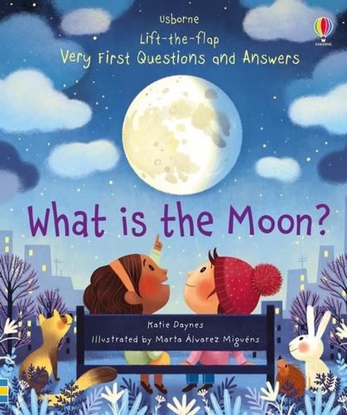 What is the Moon? (Very First Lift-the-Flap Questions & Answers) - Usborne - Image 1