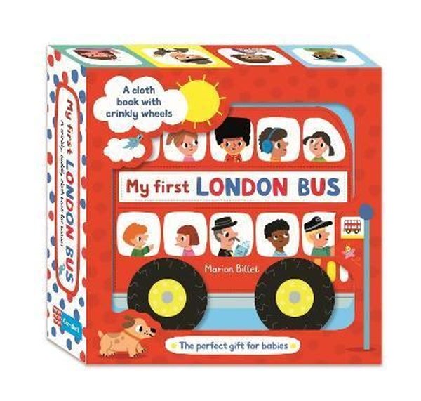My First London Bus Cloth Book - Campbell Books - Image 1