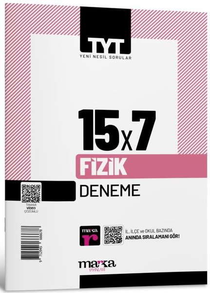 2025 TYT Fizik 15 Deneme Tamamı Video Çözümlü - Marka Yayınları - Image 1