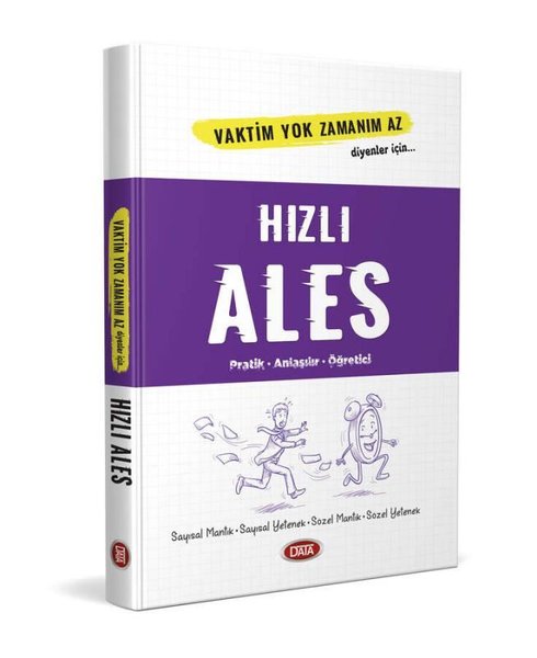 2022 Vaktim Yok Zamanım Az Diyenler İçin HIZLI ALES - Data Yayınları - Ders Kitapları - Image 1
