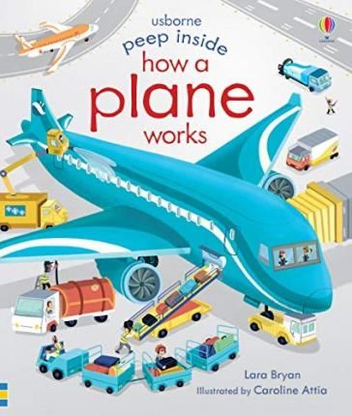 Peep Inside How a Plane Works - Usborne - Image 1
