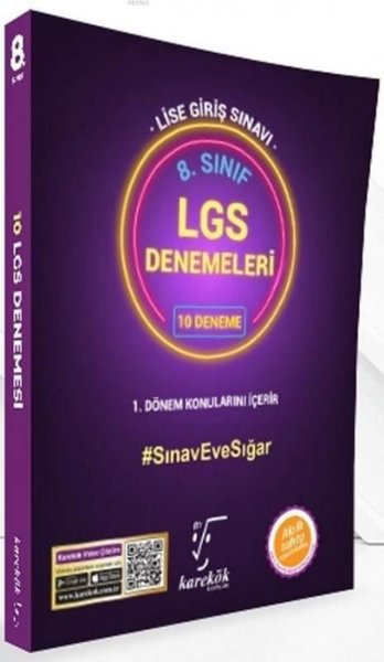 2023 8.Sınıf LGS 10'lu Deneme - Karekök Eğitim Yayınları - Image 1