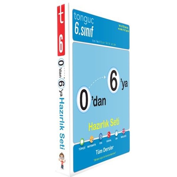 0'dan 6'ya Konu Anlatımlı Soru Bankası Set - Tonguç Akademi - Image 1