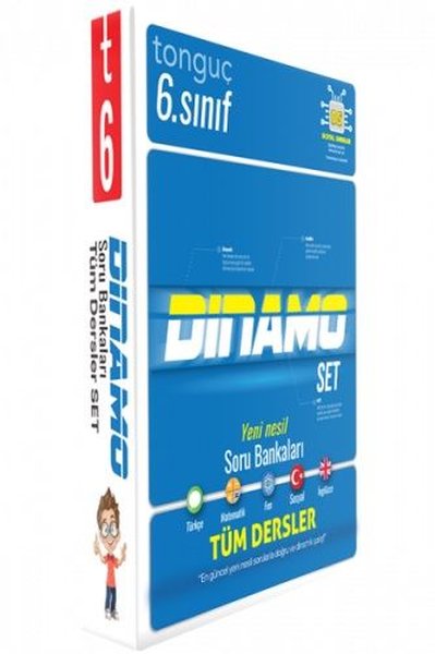 6.Sınıf Dinamo Tüm Dersler Soru Bankası Set - Tonguç Akademi - Image 1