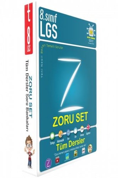 8.Sınıf Tüm Dersler Zoru Bankası Set - Tonguç Akademi - Image 1