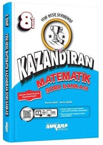 8. Sınıf Matematik Kazandıran Soru Bankası - Ankara Yayıncılık - Image 1
