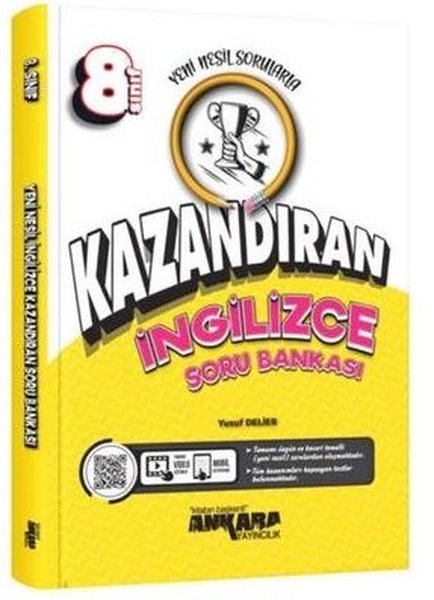8. Sınıf İngilizce Kazandıran Soru Bankası - Ankara Yayıncılık - Image 1
