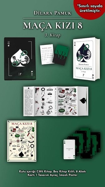 Maça Kızı 8 - 3. Kitap Seti - Kutulu - Artemis Yayınları - Image 1