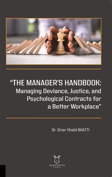 The Manager's Handbook - Managing Deviance, Justice, and Psychological Contracts for a Better Workpl - Akademisyen Kitabevi - Image 1