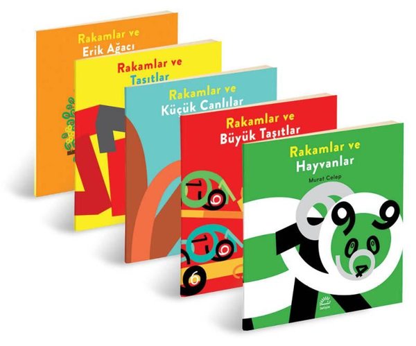 Murat Celep Rakamlar Seti - 5 Kitap Takım - İletişim Yayınları - Image 1