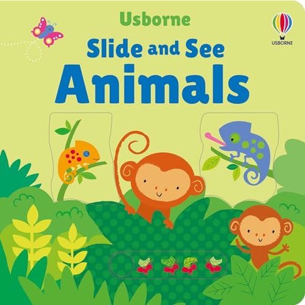 Slide and See Animals - Usborne - Image 1