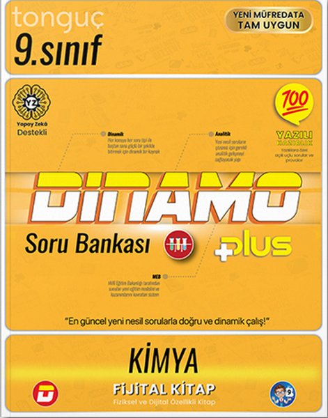 9. Sınıf Dinamo Kimya Soru Bankası - Tonguç Akademi - Image 1