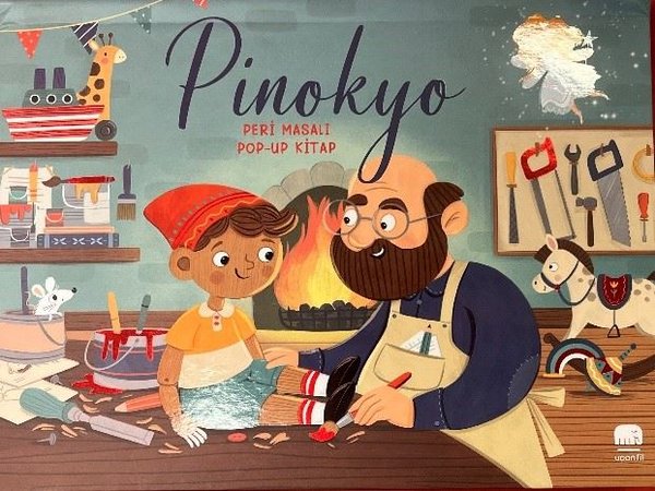 Pinokyo - Peri Masalı Pop - Up Kitap - Uçan Fil - Image 1