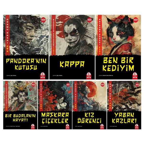 Asya Klasikleri Seti - 7 Kitap Takım - Afa Kitap - Image 1