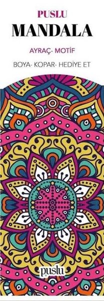 Mandala Ayraç - Motif - Puslu Yayıncılık - Image 1