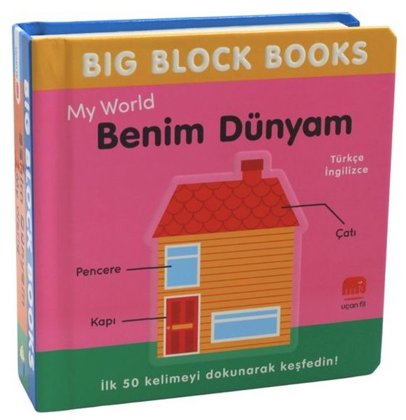 Benim Dünyam (My Word) Big Block Books Türkçe - İngilizce - Uçan Fil - Image 1