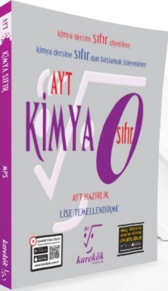 AYT Kimya Sıfır - Karekök Eğitim Yayınları - Image 1