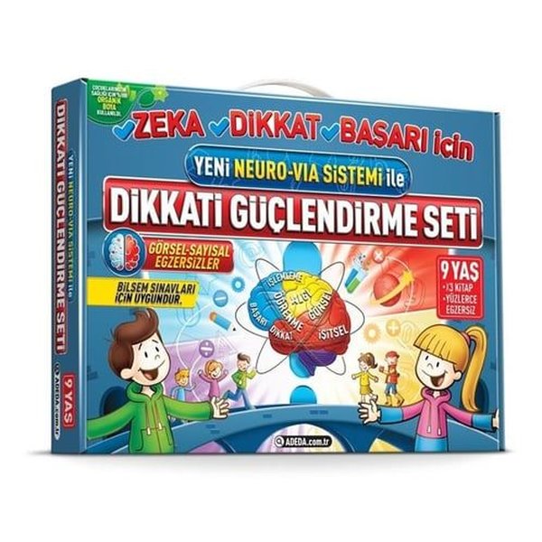 Dikkati Güçlendirme Seti - 3. Sınıf - 9 Yaş